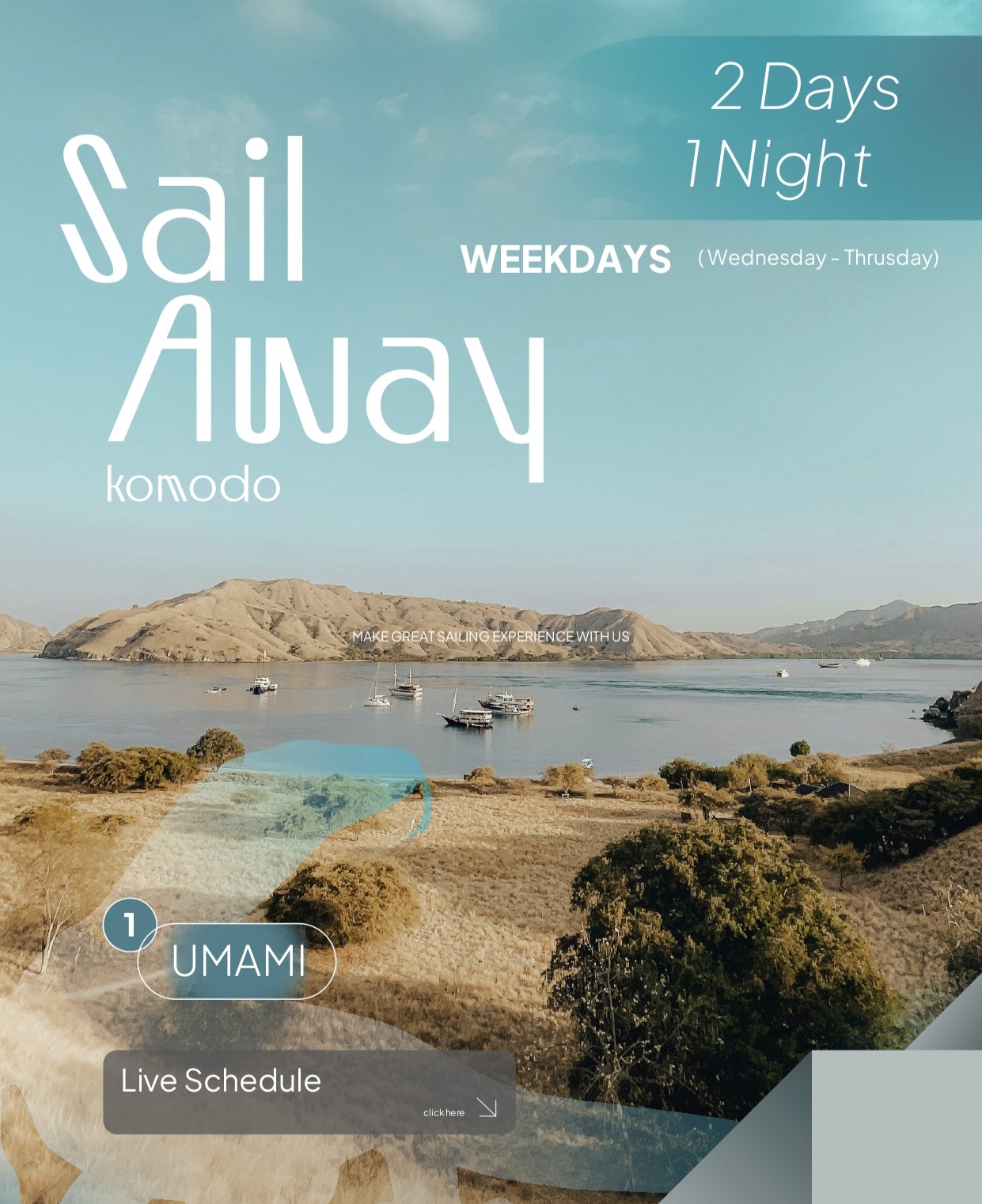 Experience a Great Vacation at Flores Sea